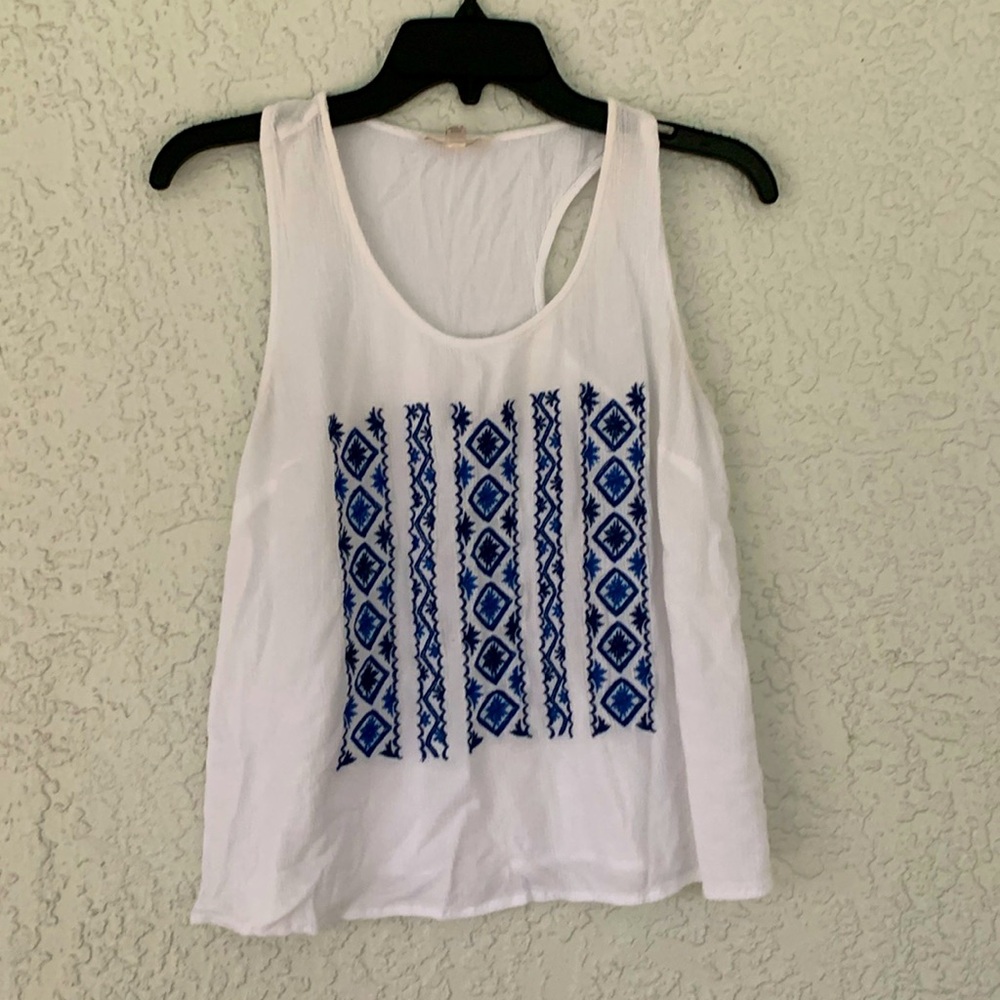 Kenar soft embroidered top size S